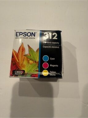 Epson White Box with Blue Accent